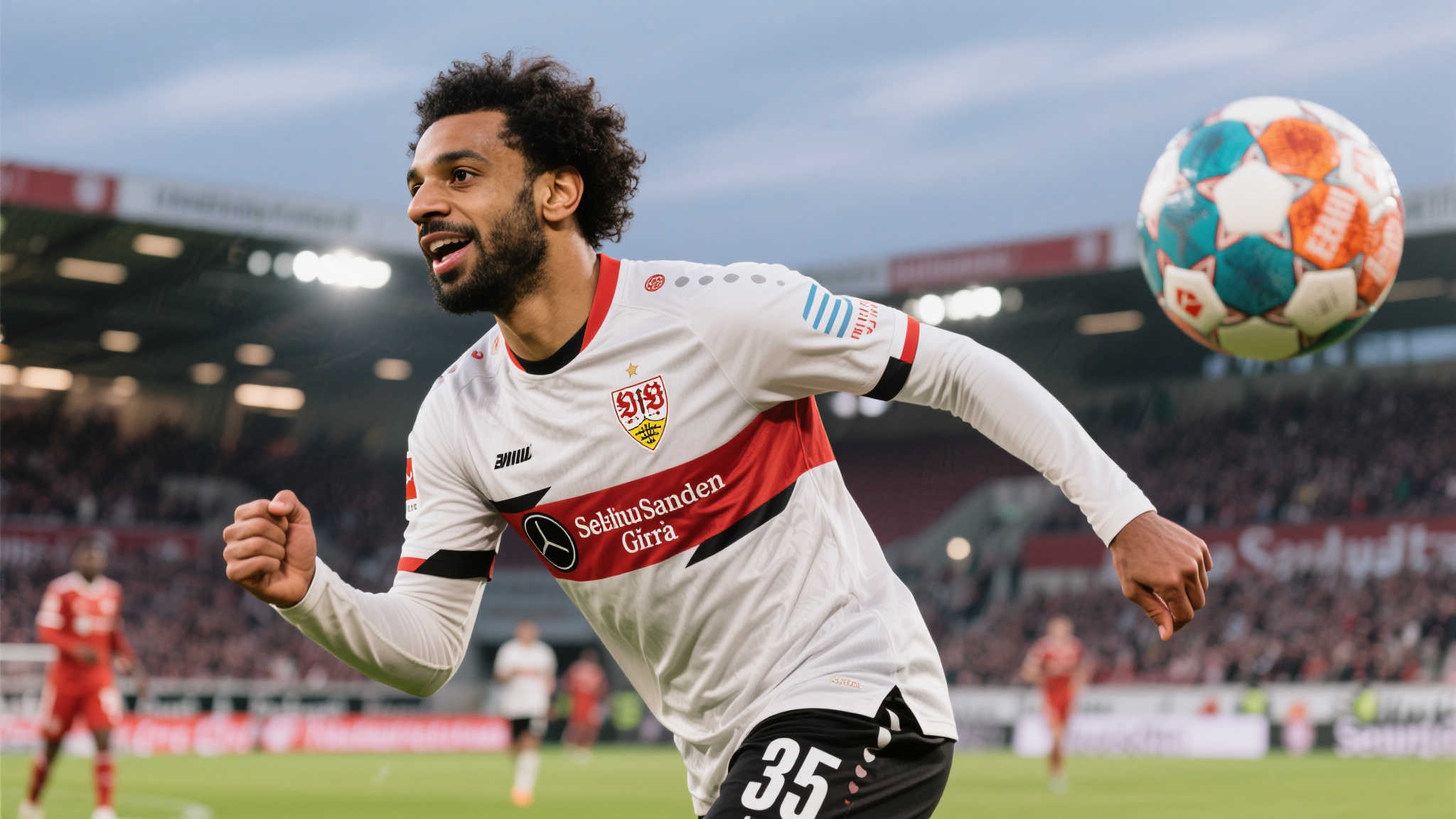 吉拉西本赛季打入35球，成为五大联赛非洲射手新纪录保持者，超越萨拉赫